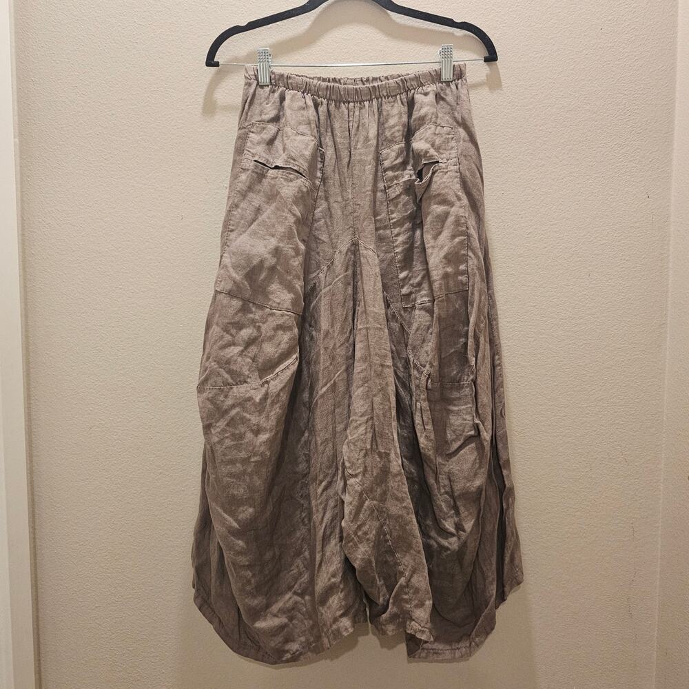 SAGA Linen Balloon Pants